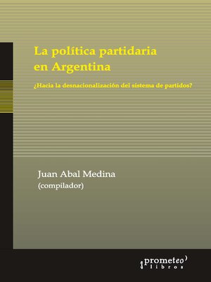 cover image of La política partidaria en Argentina